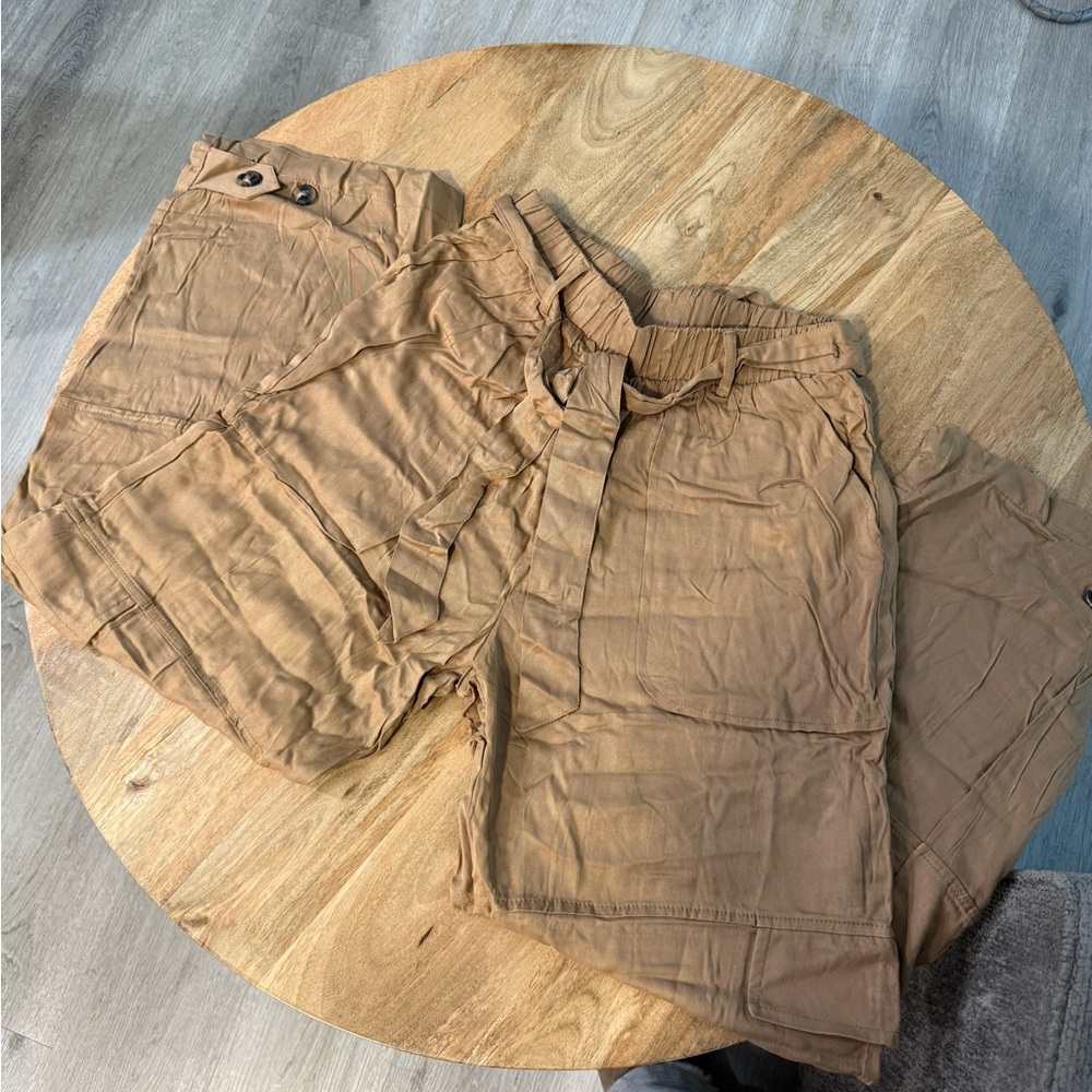 Tan Cargo Trouser Women’s Pants